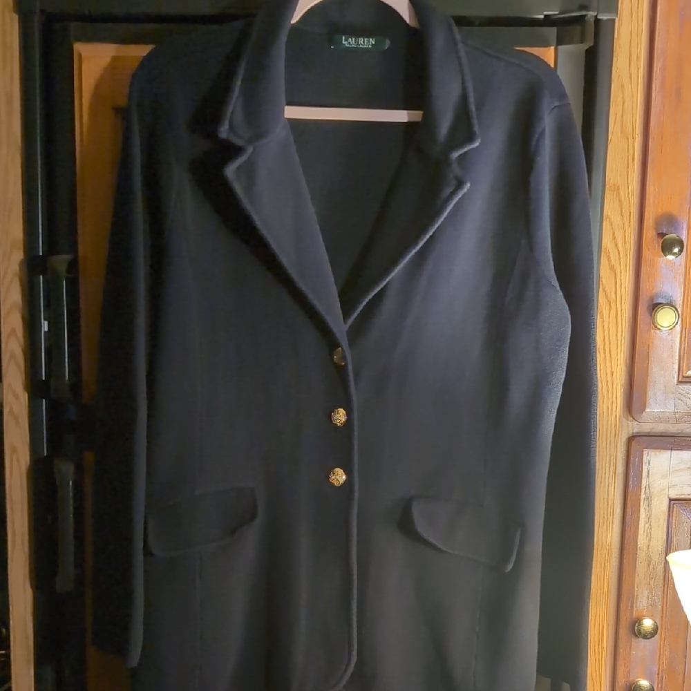 Ralph Lauren Ayelee Knit Blazer XXL